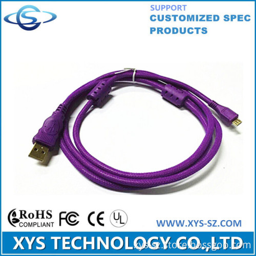 High Quality and Cheap Price fabric micro usb cable braided